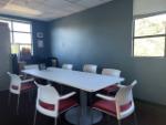 Photo of back conference room for table