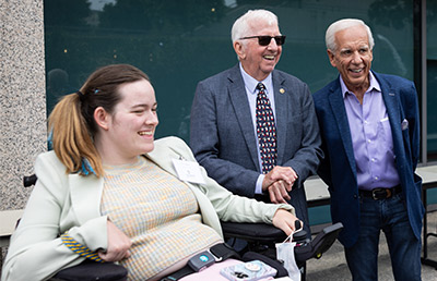Tony Coelho with Law Fellows