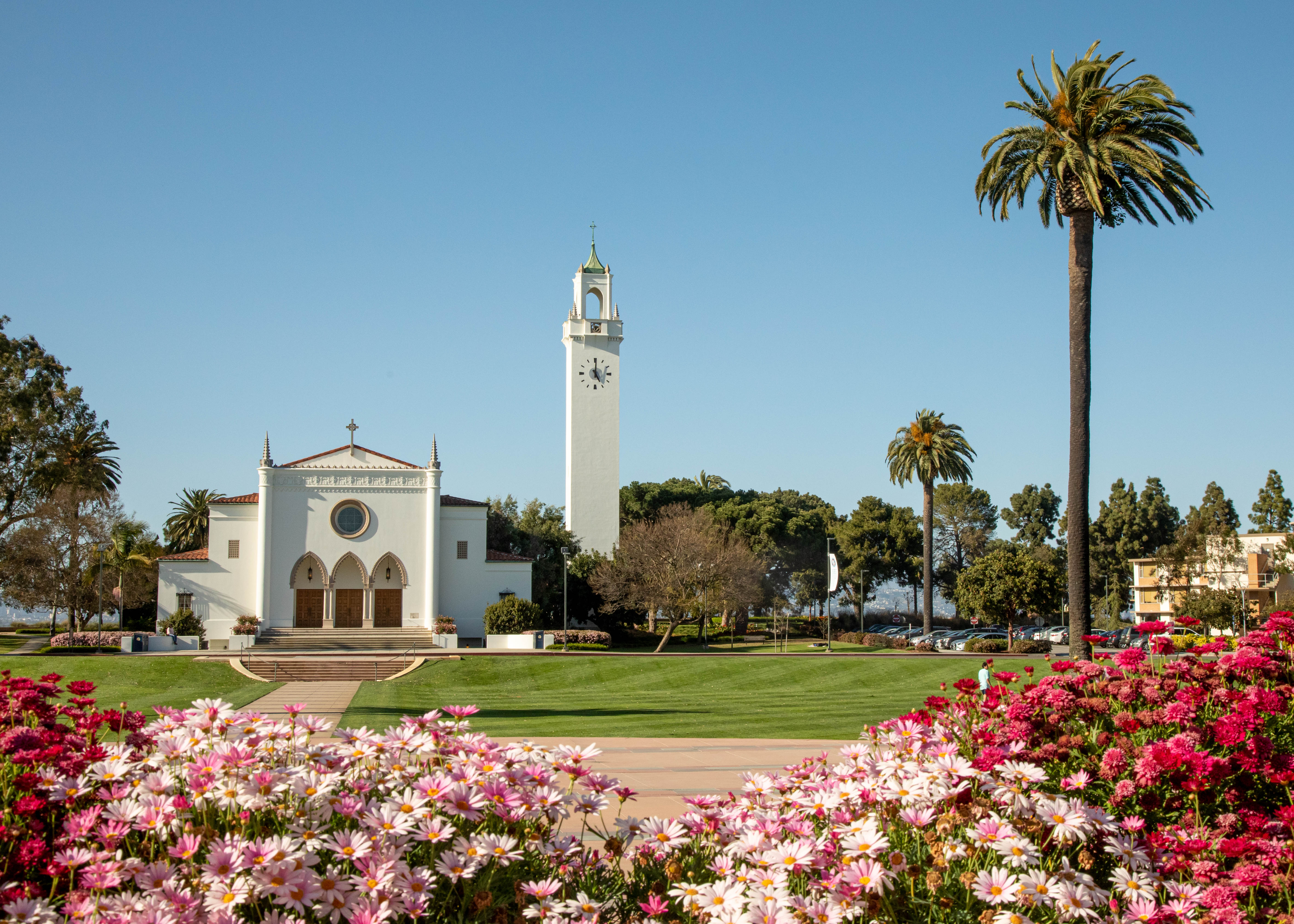 picture of a church at LMU